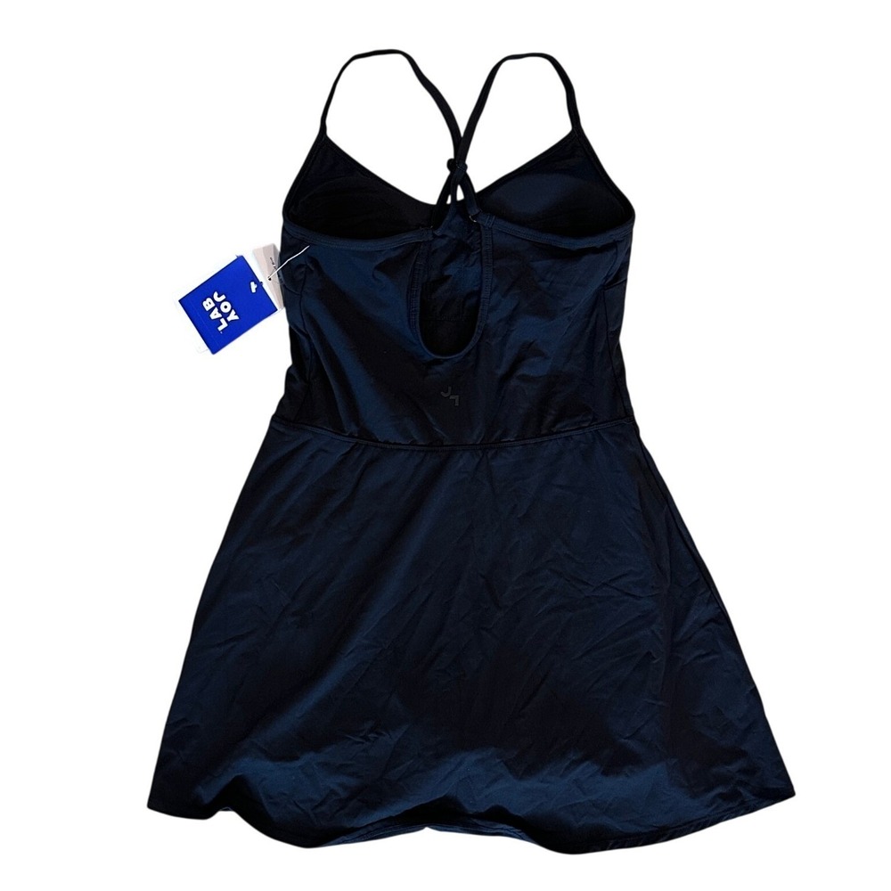 JoyLab Active Dress Womens M Black Built-in Bra Shorts Adjustable Straps *NEW* - Picture 5 of 8